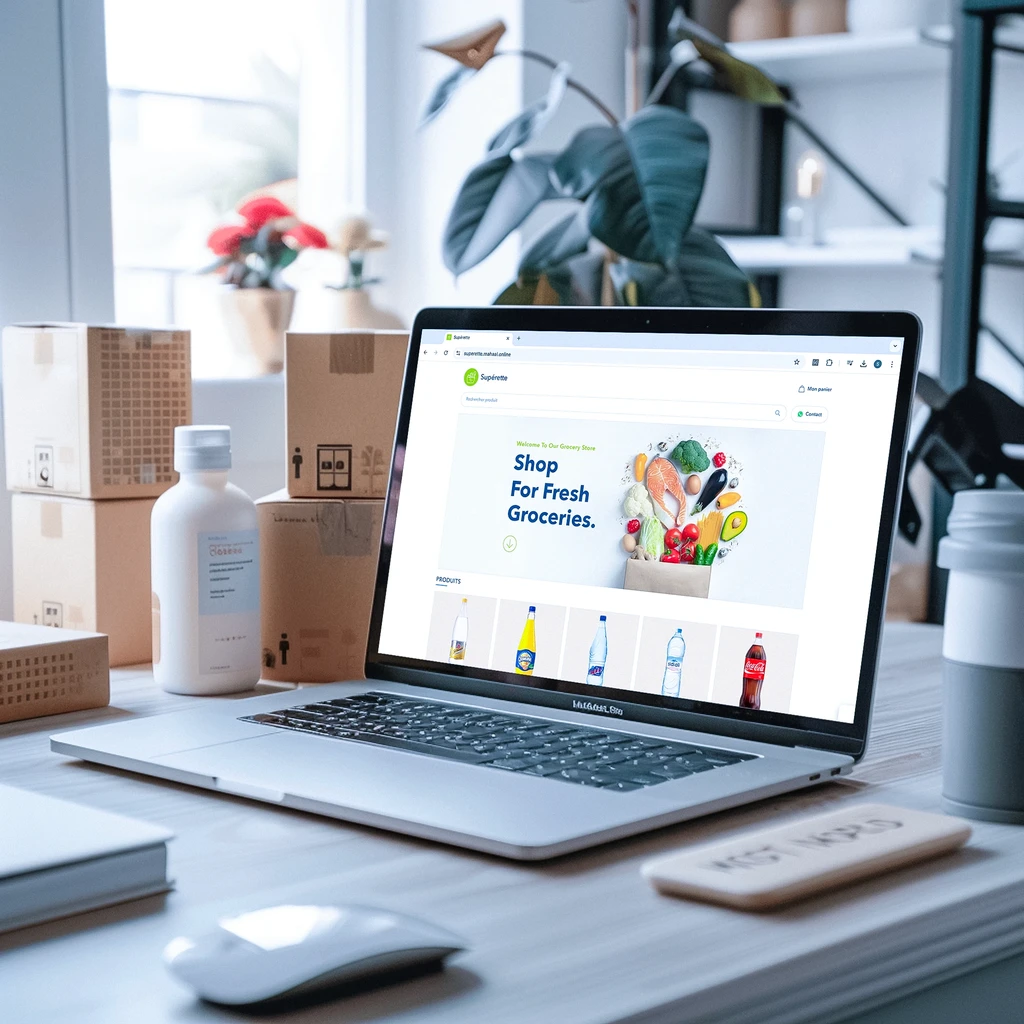Application de caisse pour magasin Mahaal