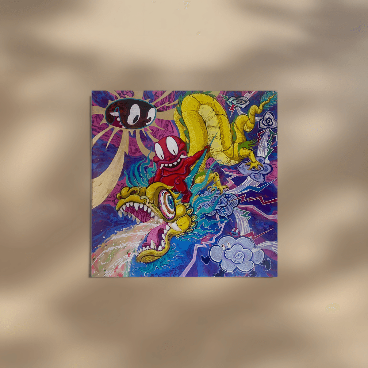 premium art poster and canvas prints, with originals available, from QART , of the artwork " Untitled "
