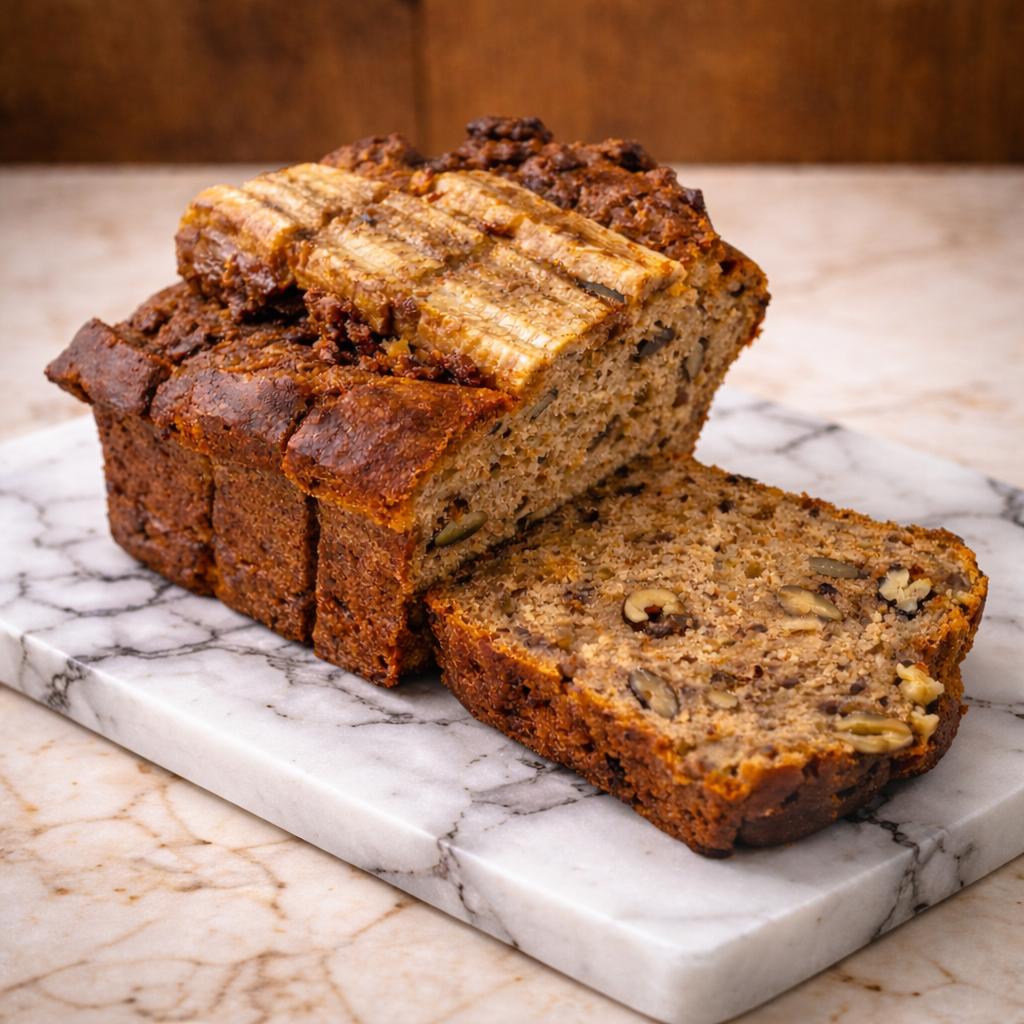 Vegan Banana Bread (Available in Chocolate Chip)