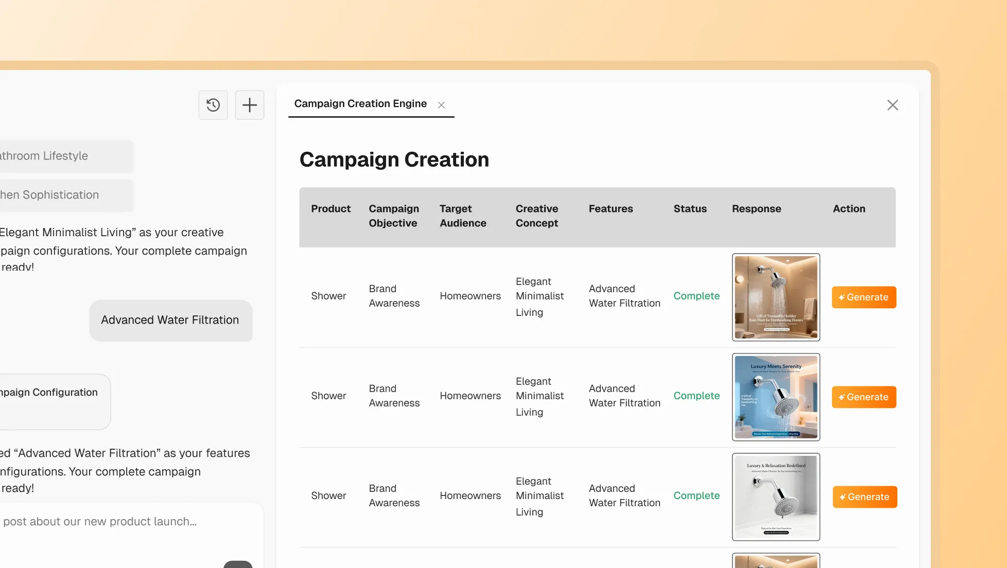 Campaign Creation Engine