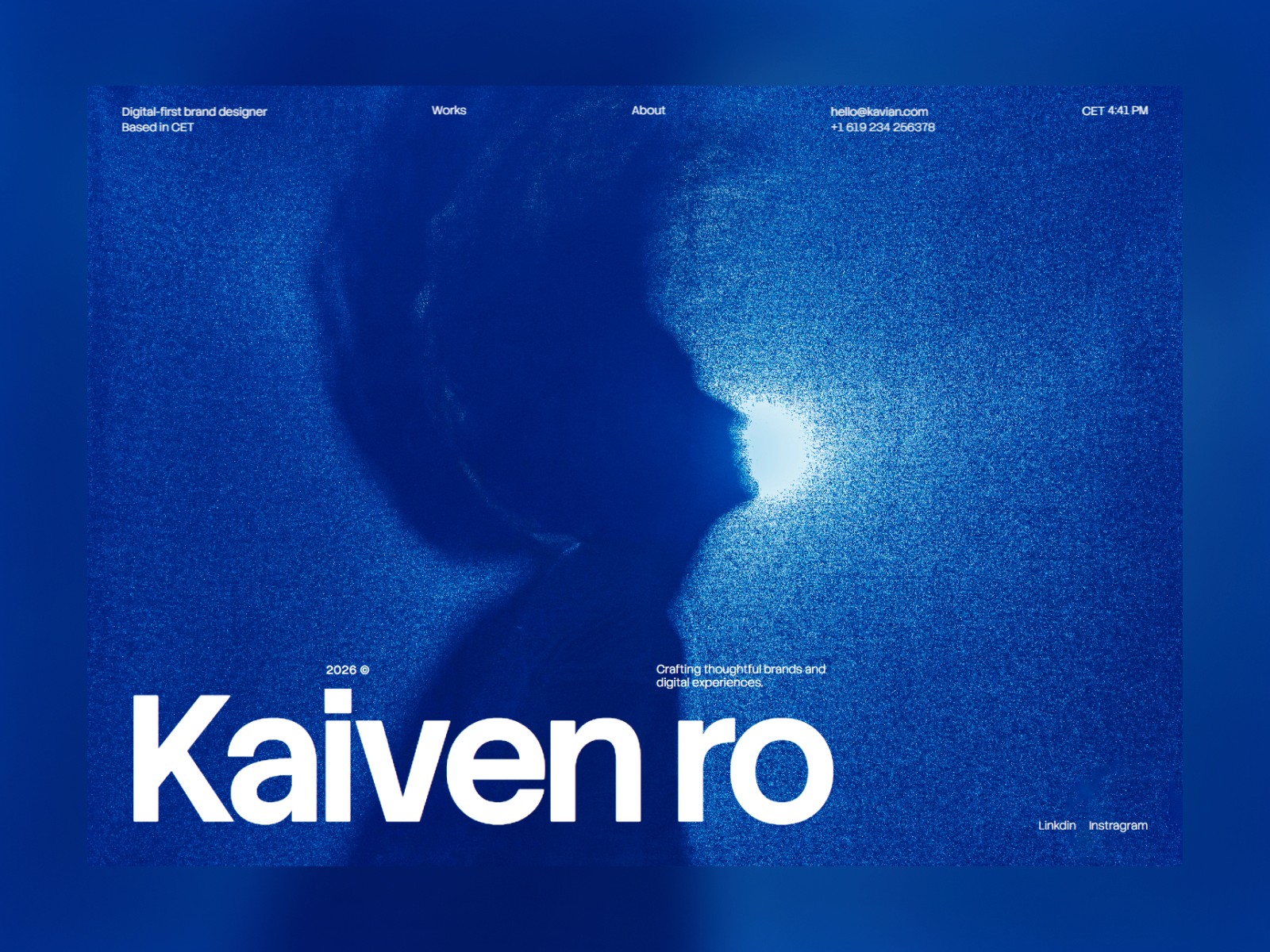 Karoo — 现代专业作品集网站设计灵感