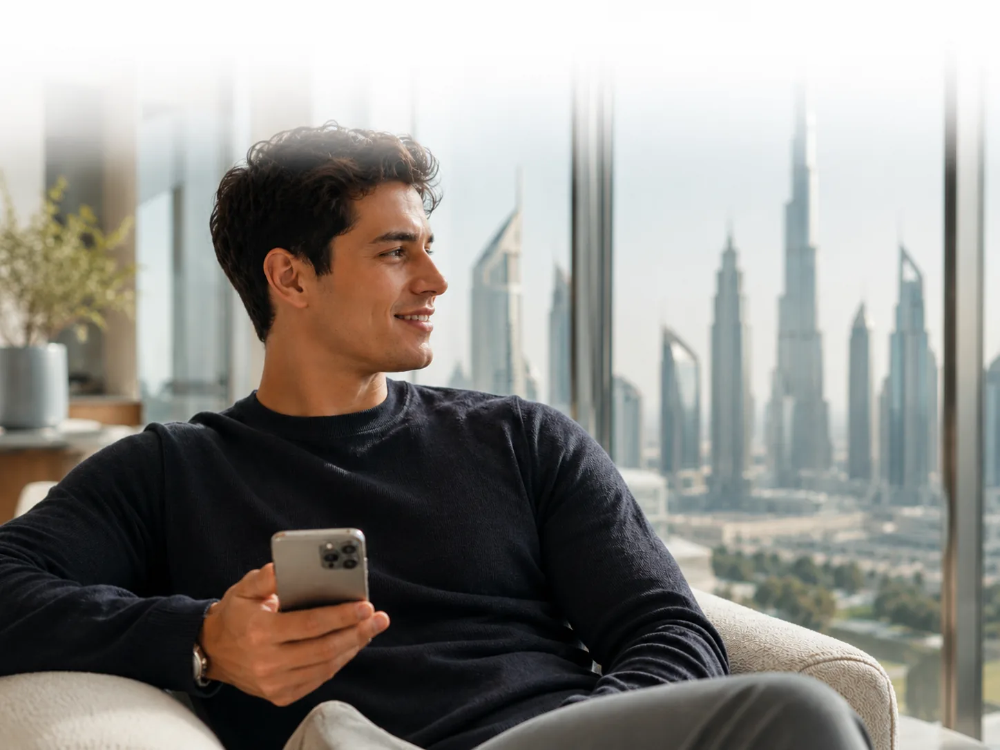 Funded trader checking his rewards