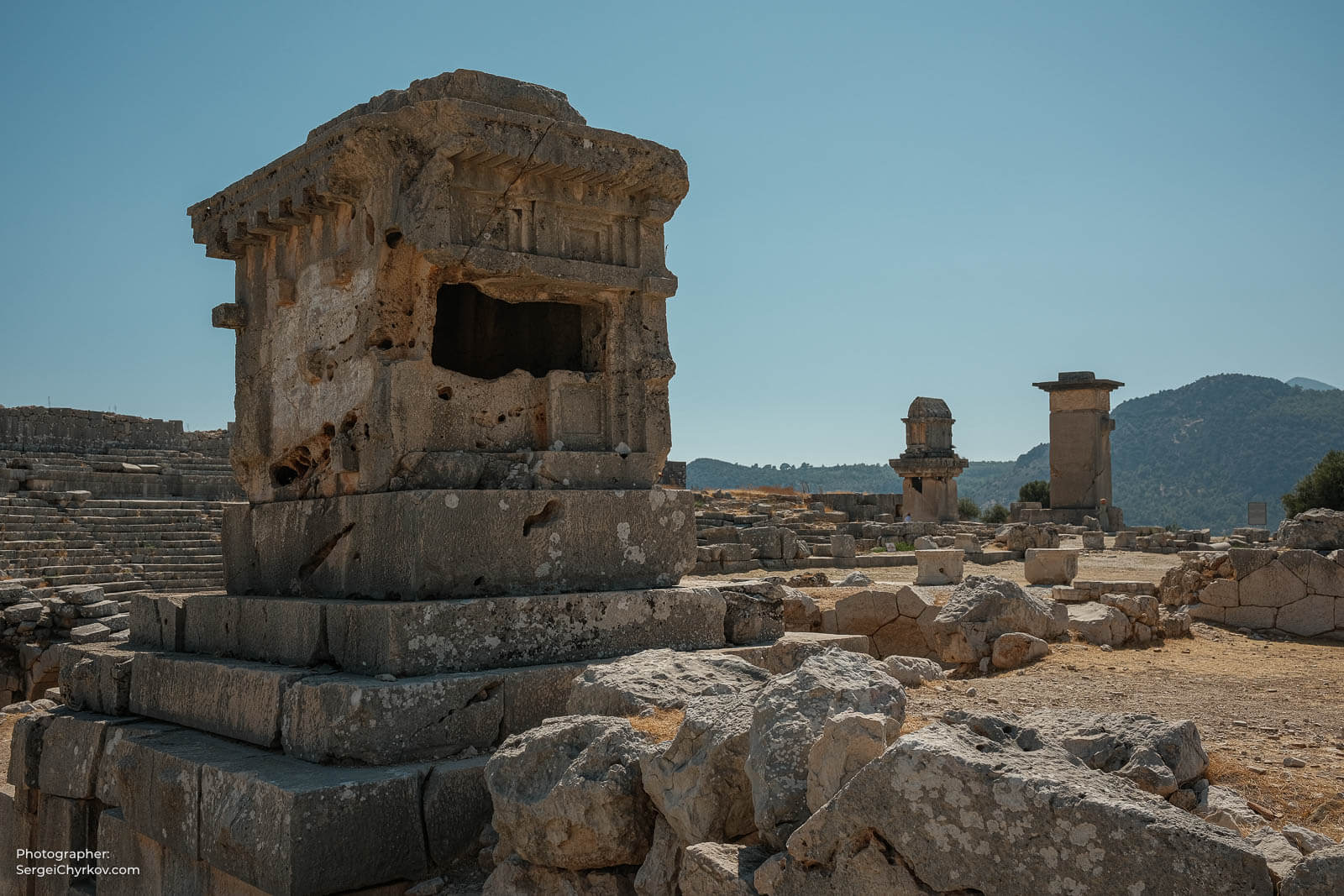 Letoon Sanctuary Place, Turkey. Photographer Sergei Chyrkov