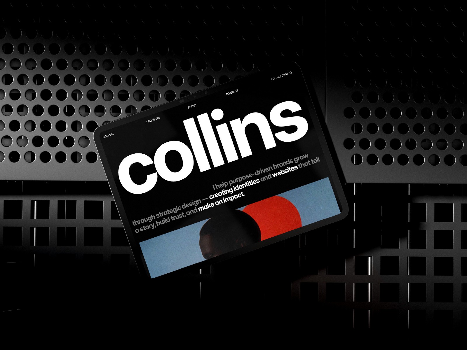 Collins — 极简专业创意机构官网设计灵感