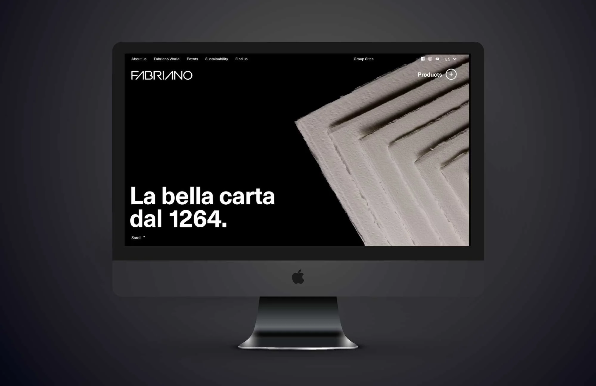fabriano-homepage-digital-storytelling-by-rare-partners