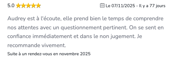 Témoignage hypnothérapie humaniste