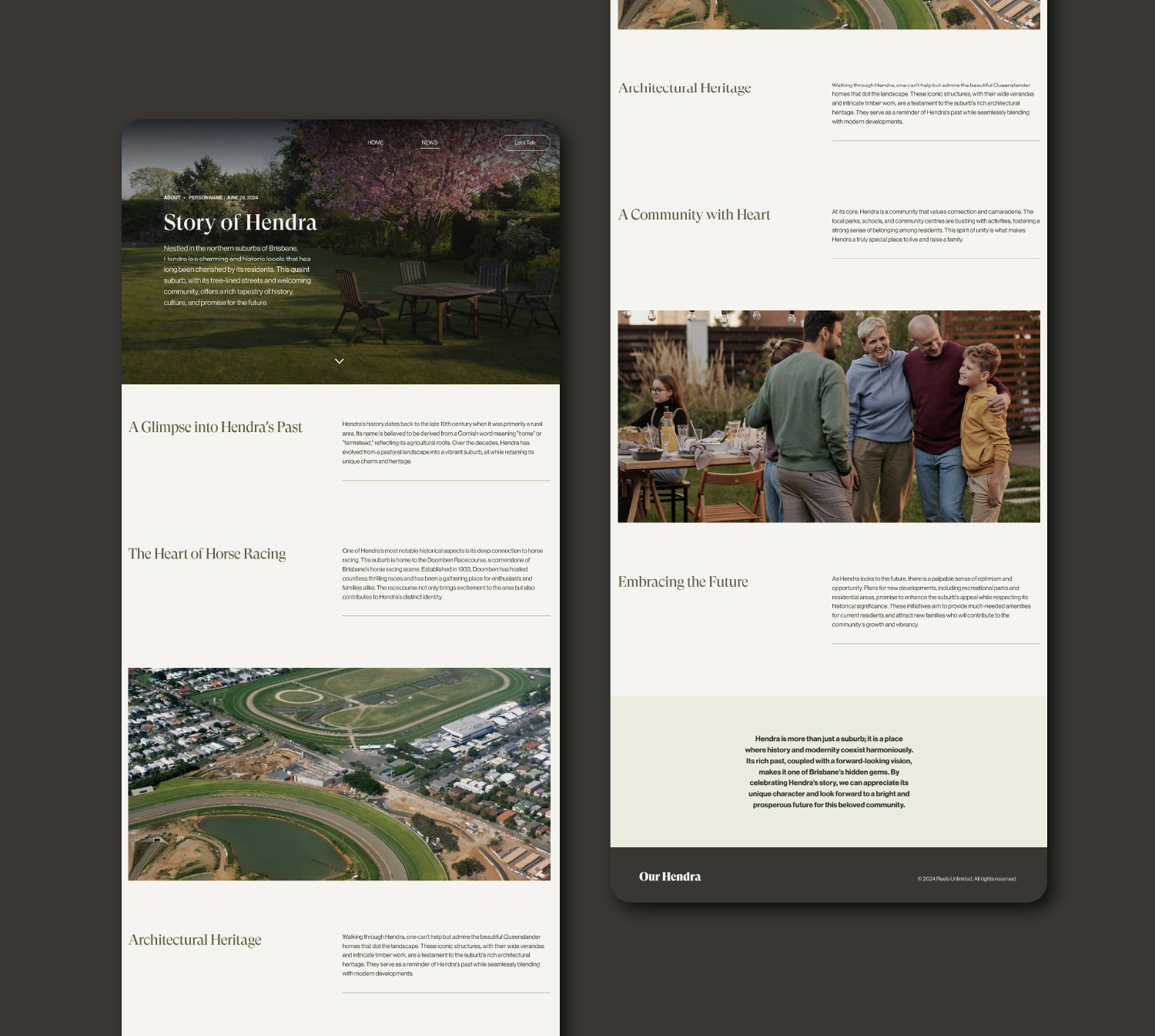 News Page & Mega Menu Thinkify