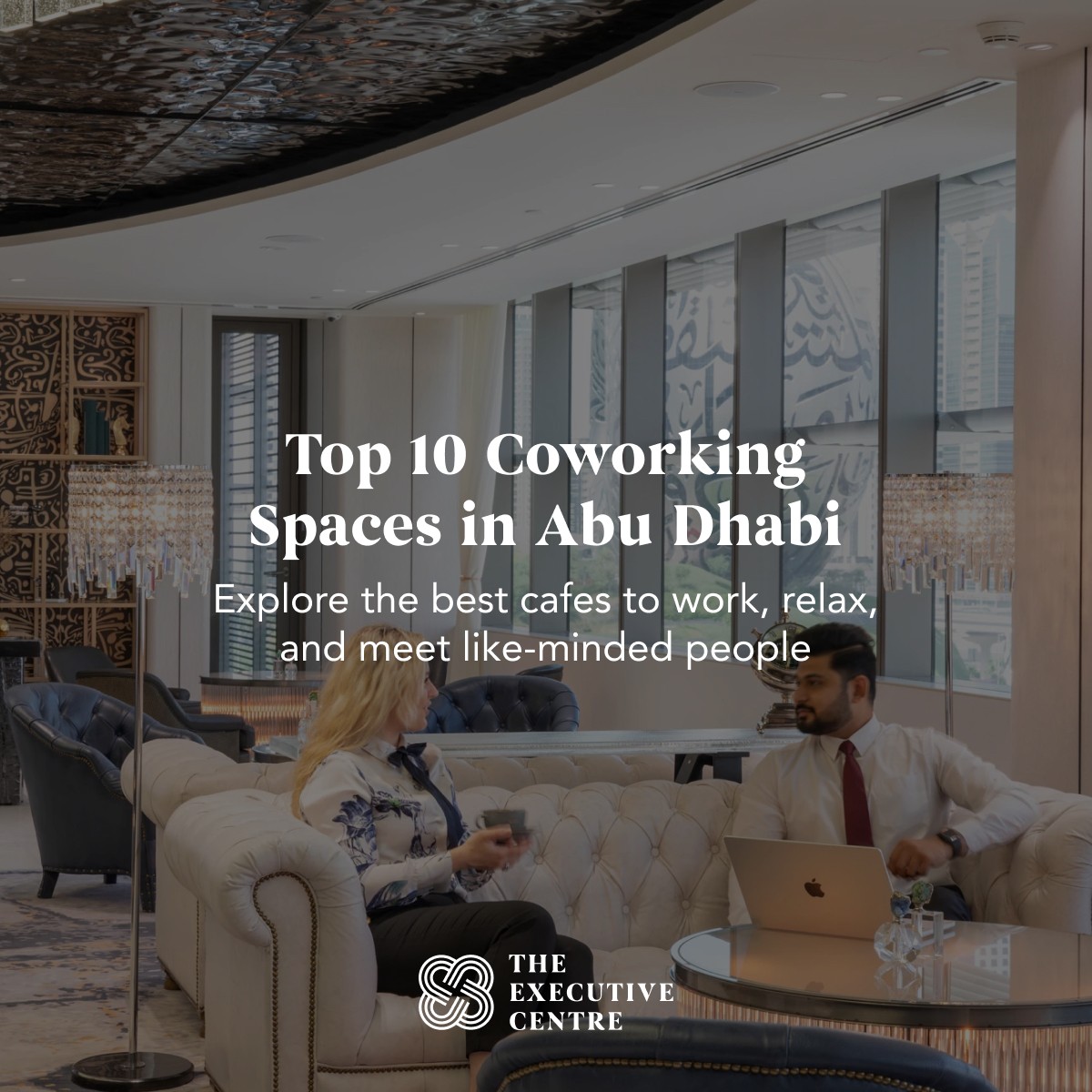 A list of 10 cafes for coworking in Abu Dhabi. 