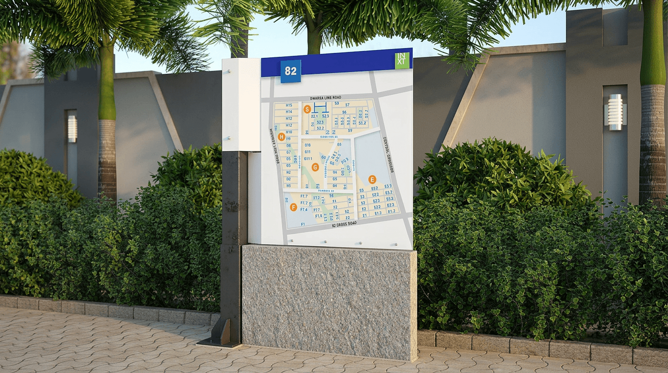  Vatika IndiaNXT Signage and Street Furniture System