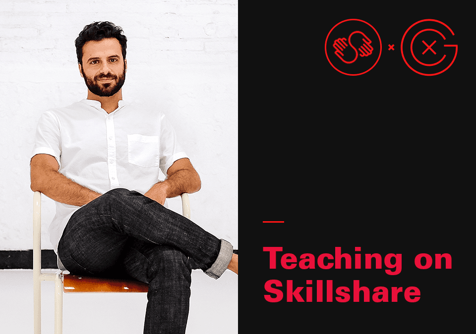 Xavier Cussó - Skillshare class branding and web design.