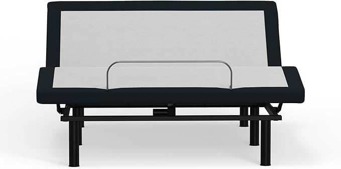 The blissful nights adjustable bed blends modern aesthetics with practical design for any setting.