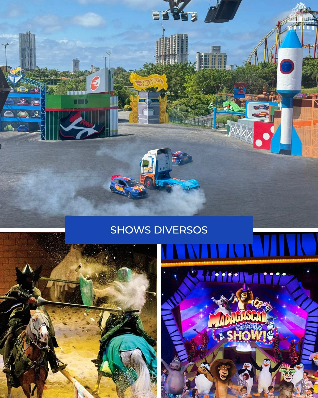 Shows Diversos  - Motion Turismo