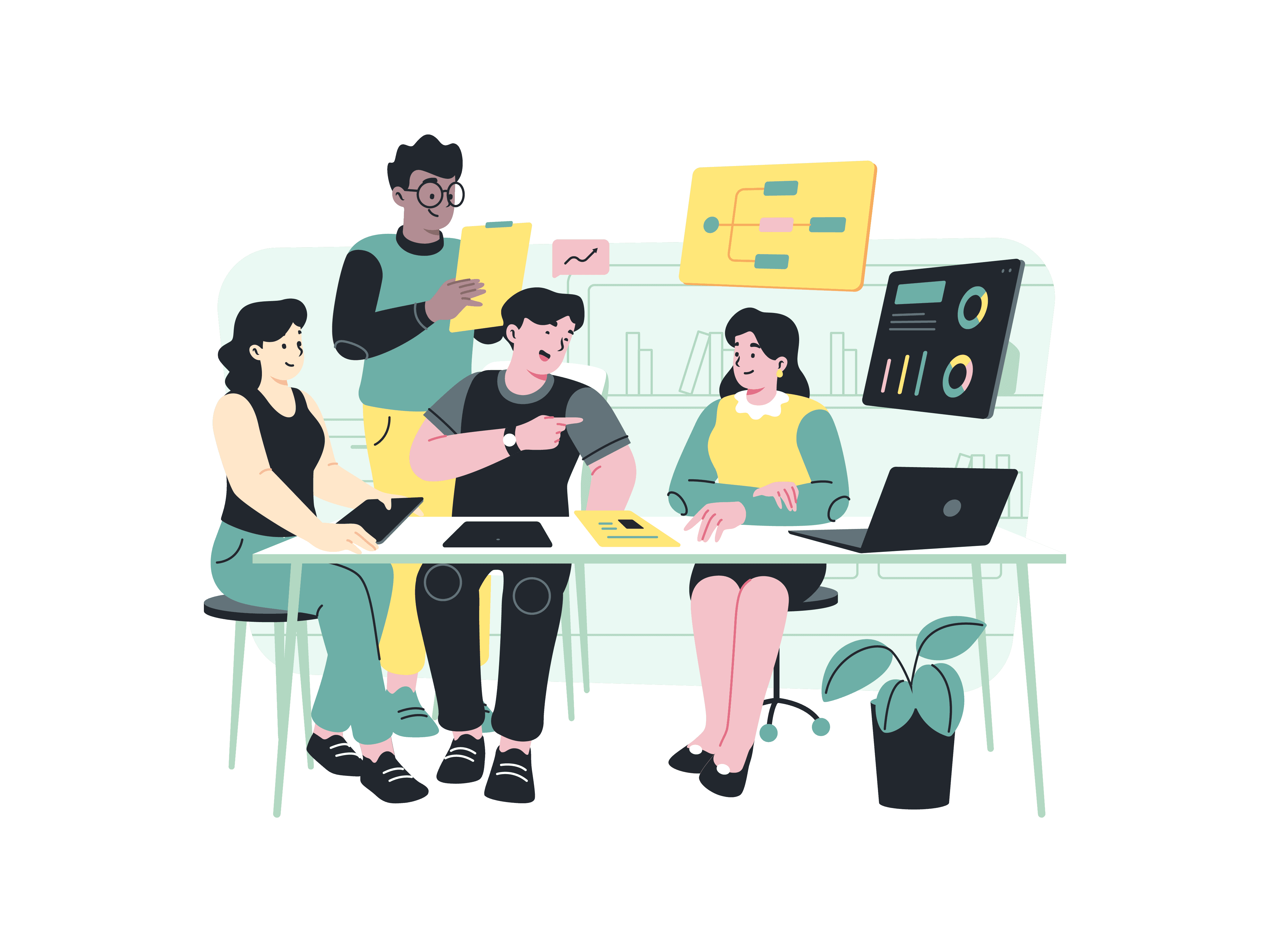 A single white flower in a vase with seashells.