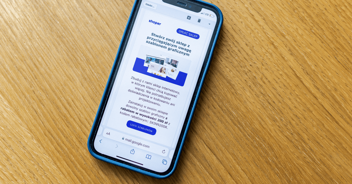 Email optimization for mobile