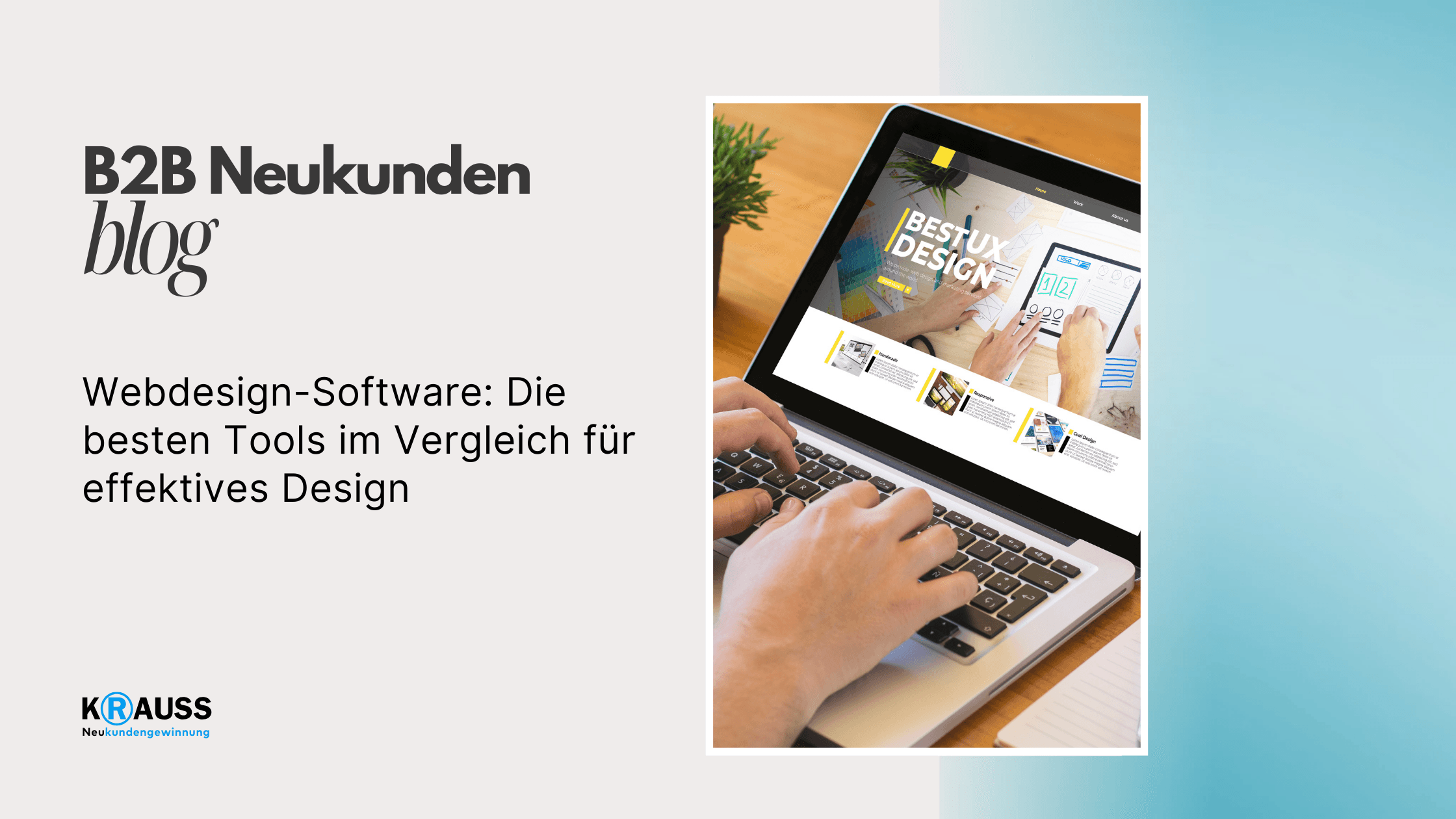 Webdesign-Software: Die besten Tools im Vergleich für effektives Design