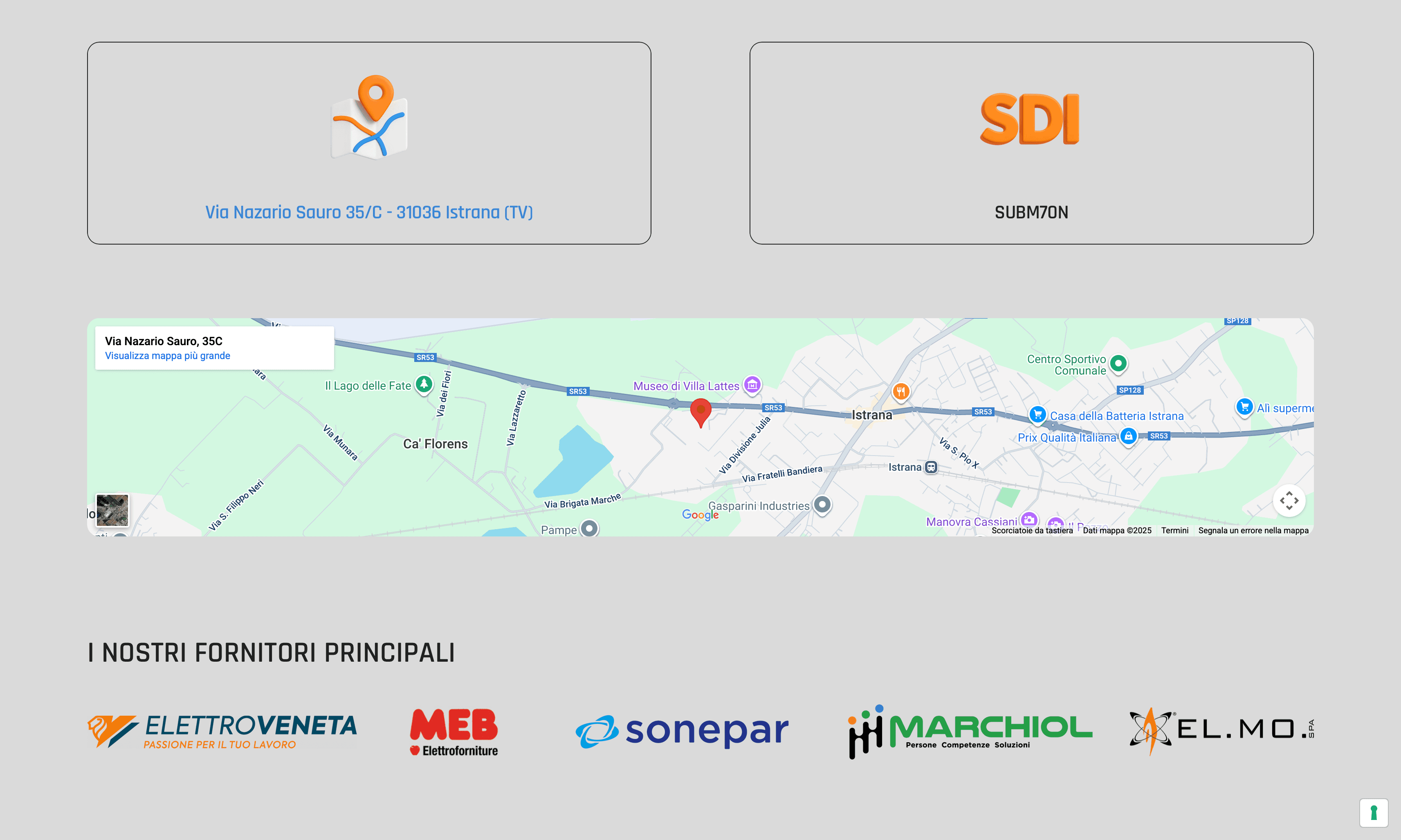 Tekno-Marca - Google Maps section's redesign