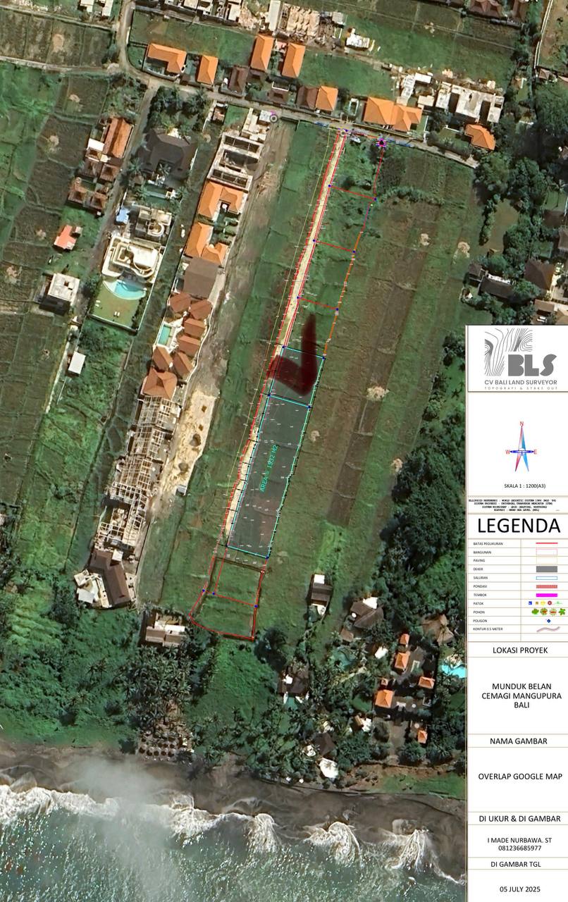 Land plot 500 m² in Seseh, Leasehold 23.9 years