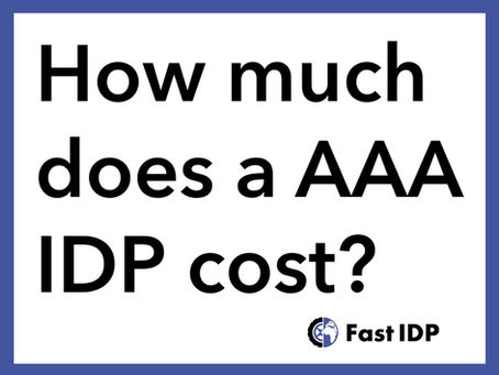 How much does a AAA IDP cost?