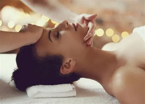 Client enjoying a relaxing lymphatic drainage massage session designed to improve circulation, reduce swelling, and promote detoxification.