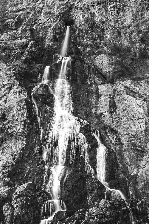 Waterfall in the nature of Gibraltar