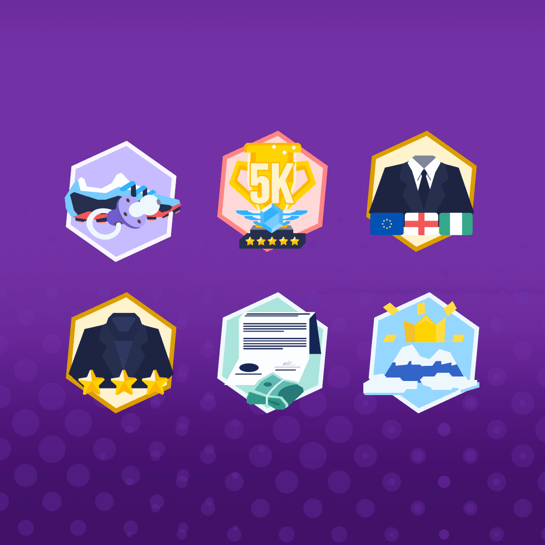 Preview of Achievement Badges