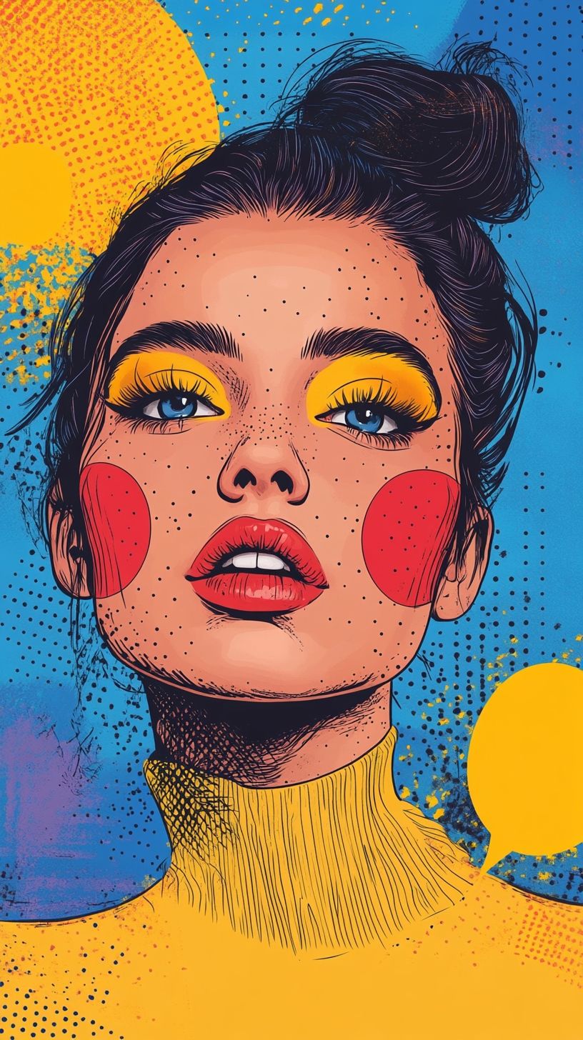 A woman smiling at the camera in a cafe