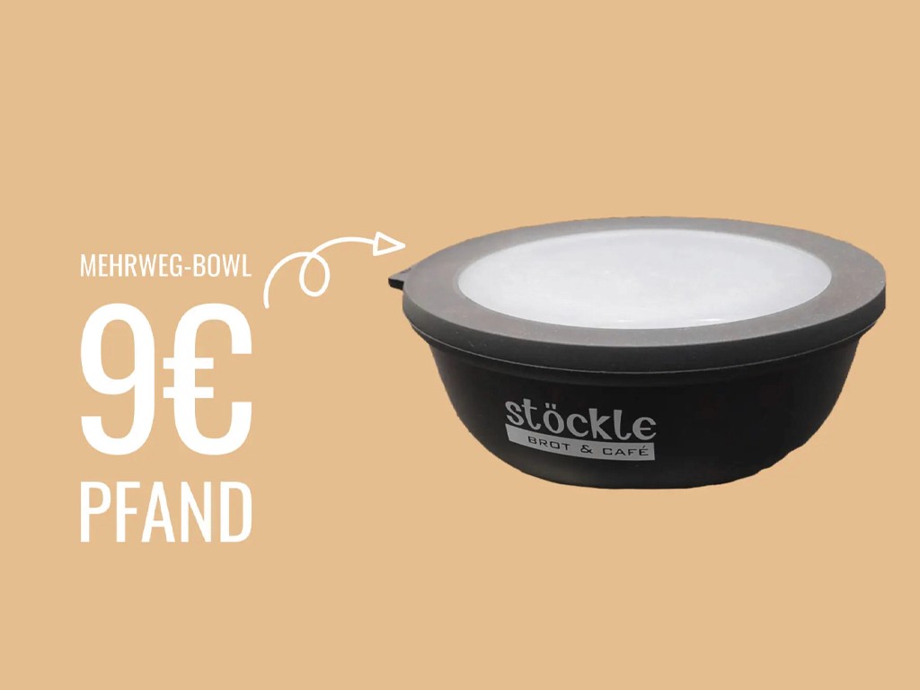Mehrweg-Bowl 9 € Pfand