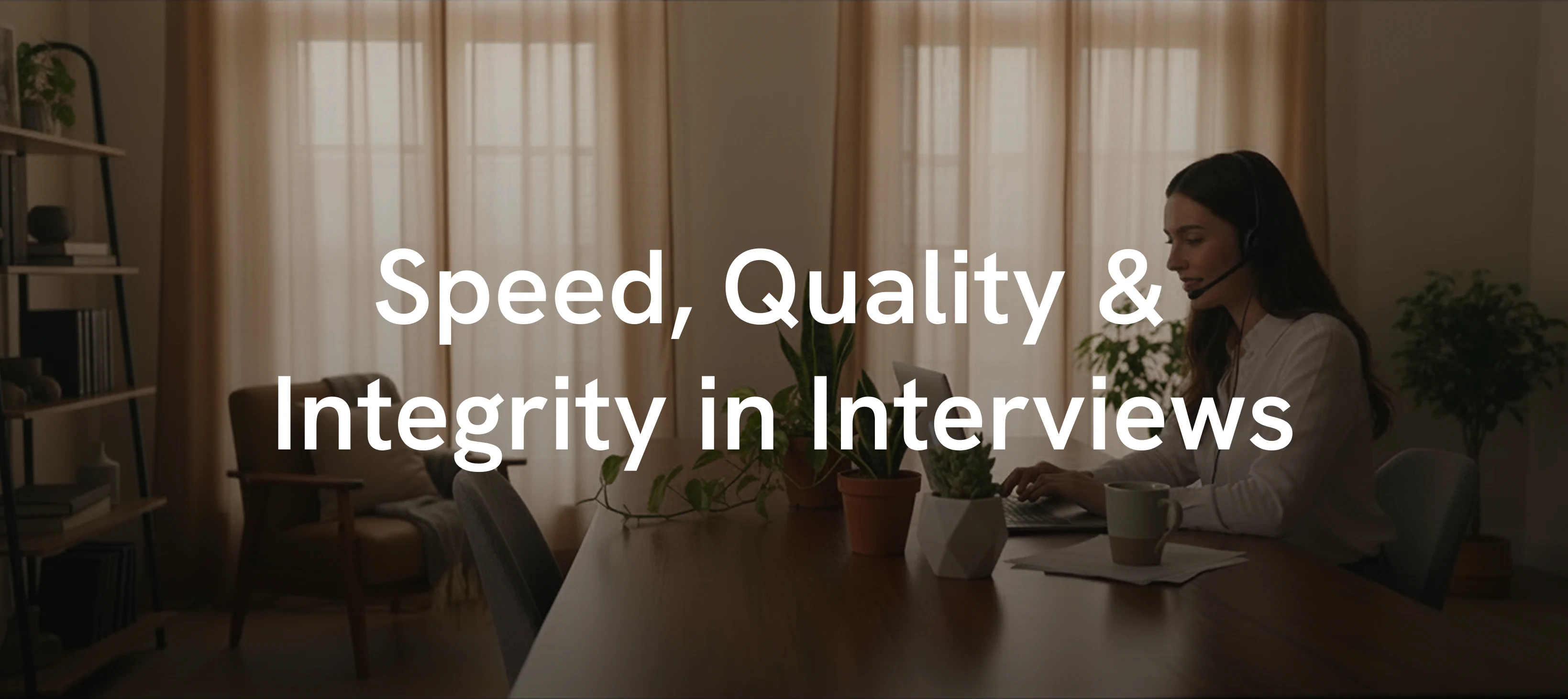 How to Balance Speed, Quality and Integrity in Remote Interviews
