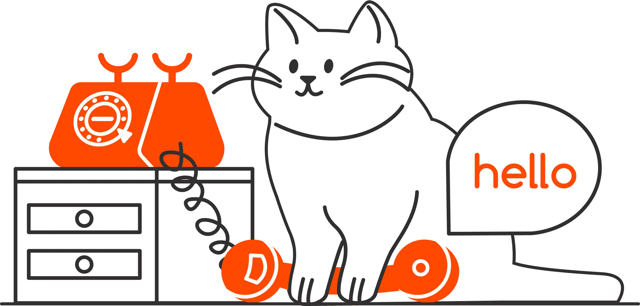 Contact Us Illustration