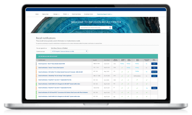 Dashboard Sidebar Close Up