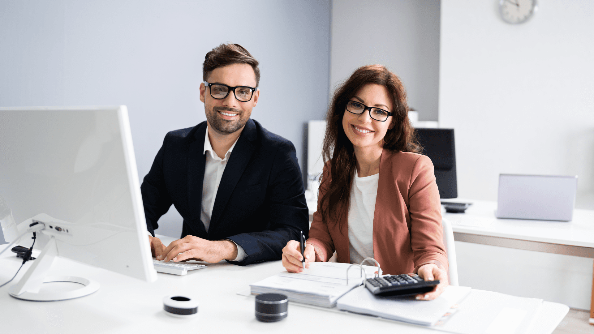 a person sitting at a desk