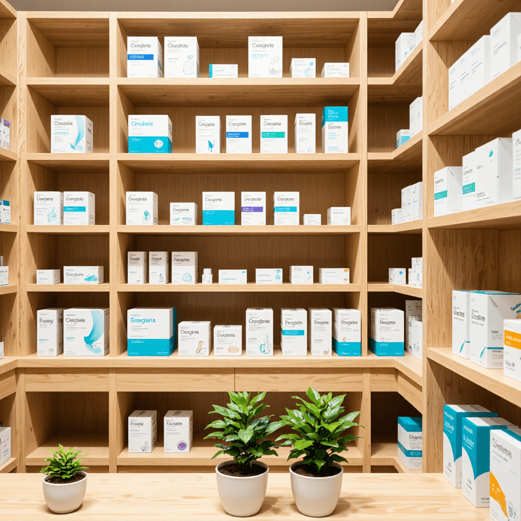 product photography of box of medication