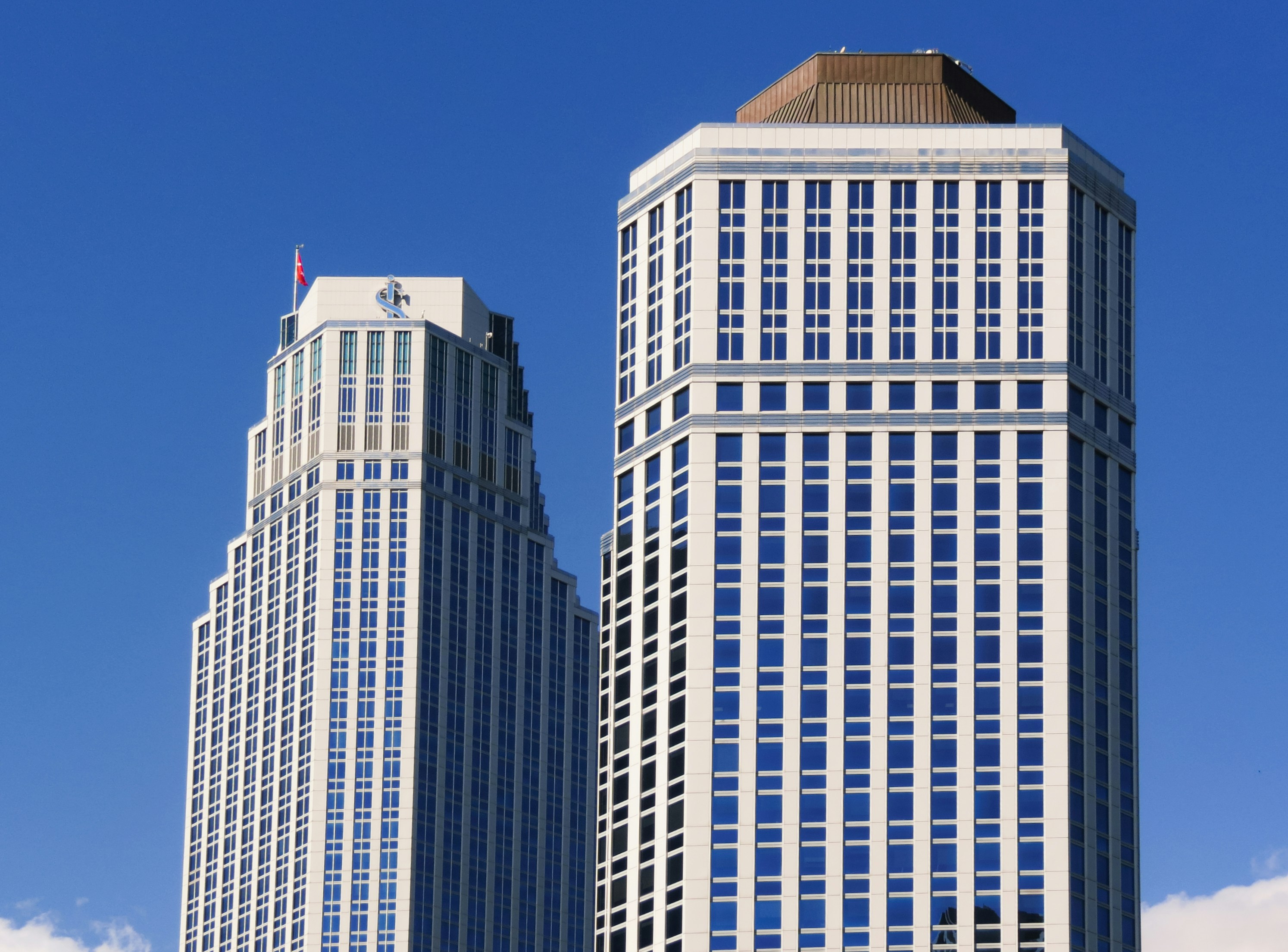 a building with persony windows