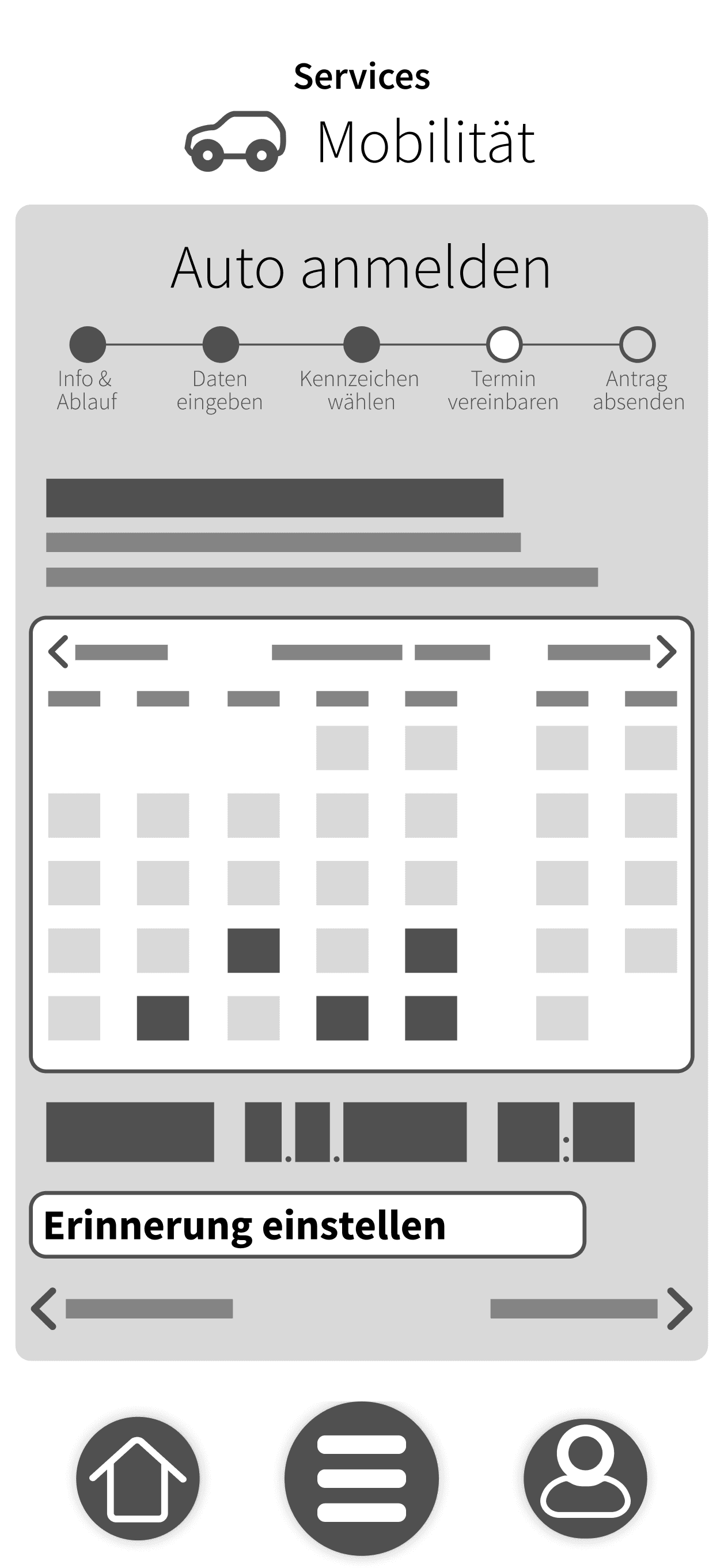 Wireframe APP