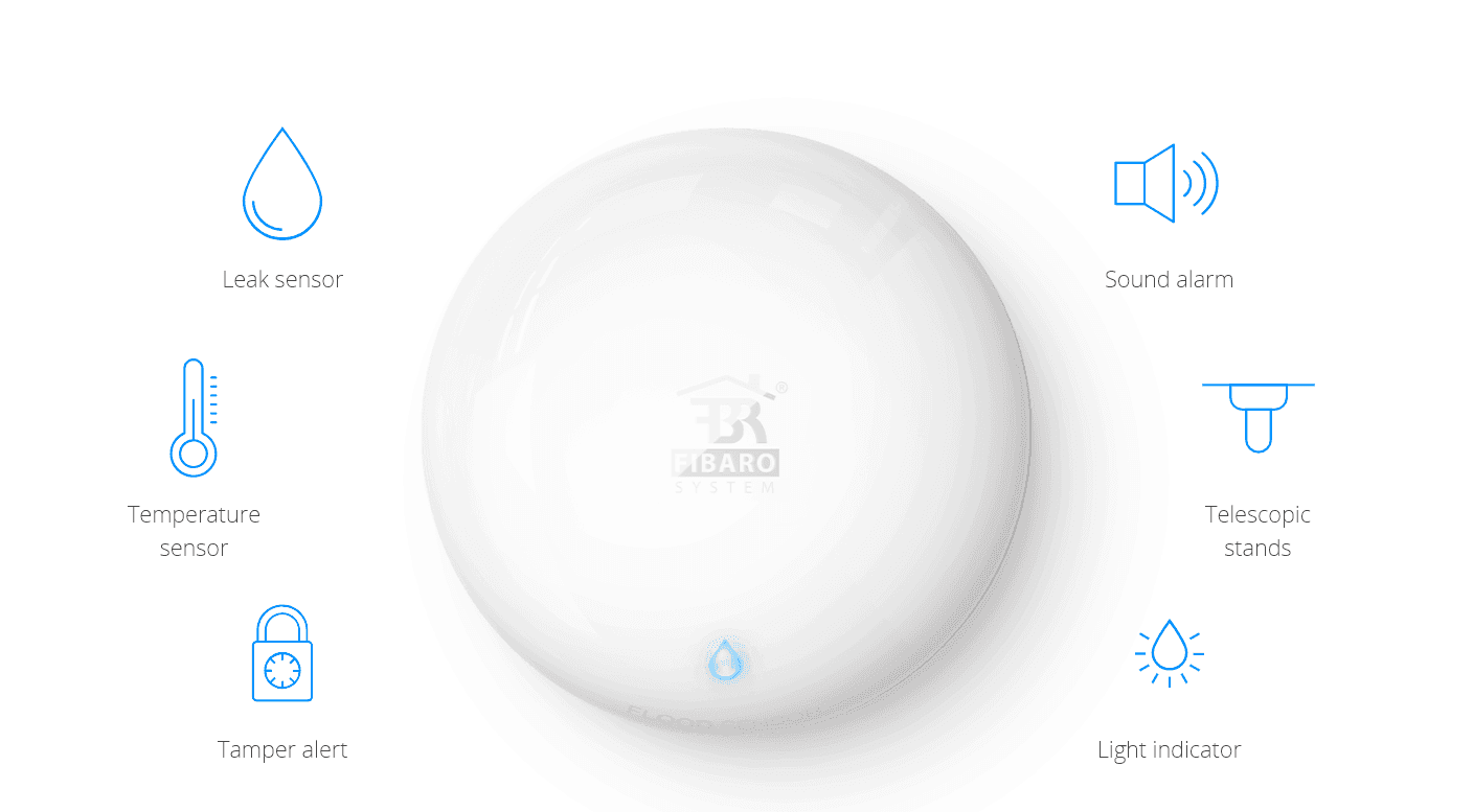 Z-Wave Fibaro Flood Sensor Gen5