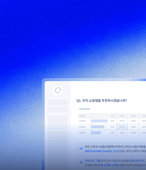 A blurred blue background with a white box containing text and data tables.