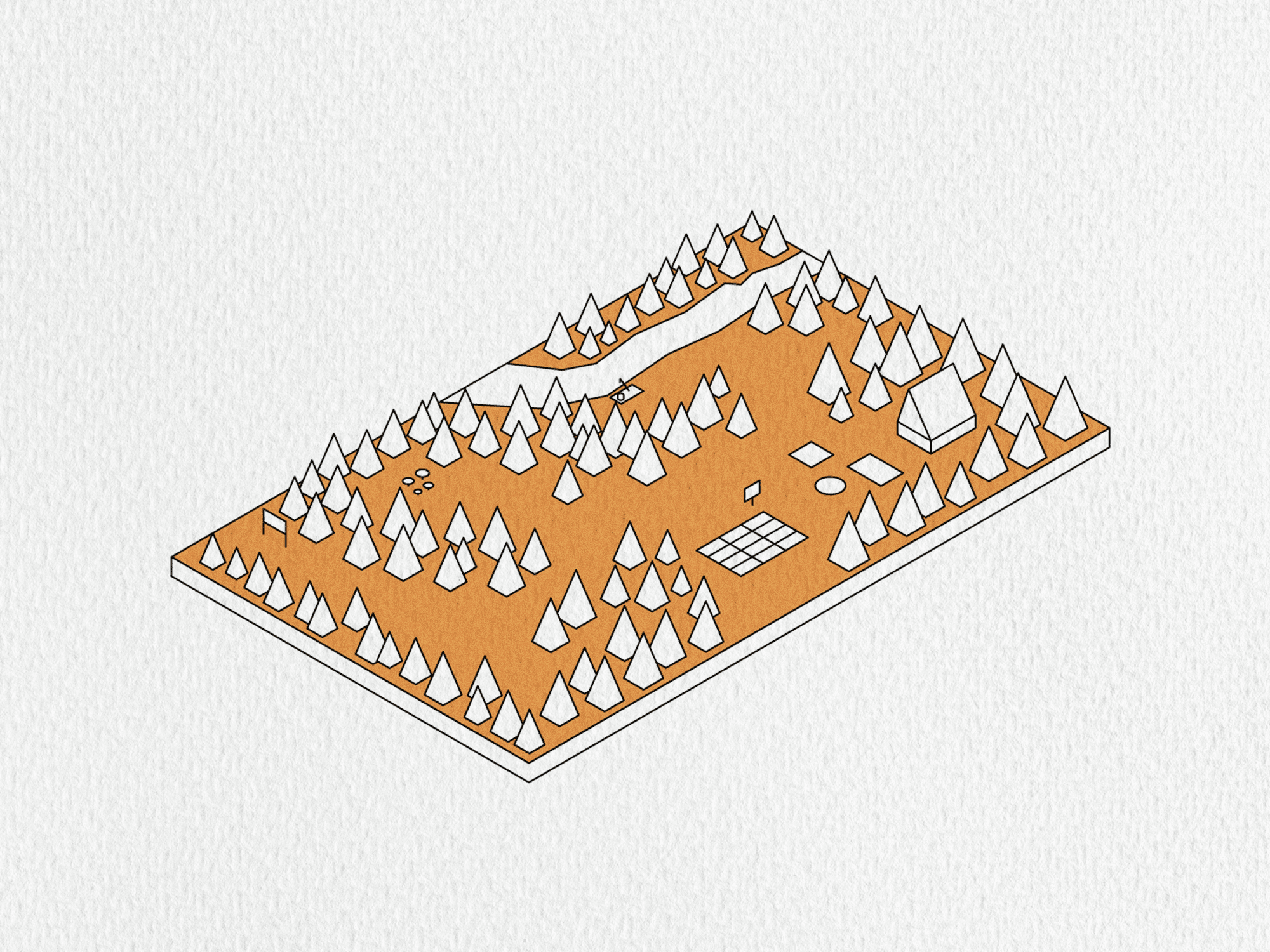 Forager's rest concept