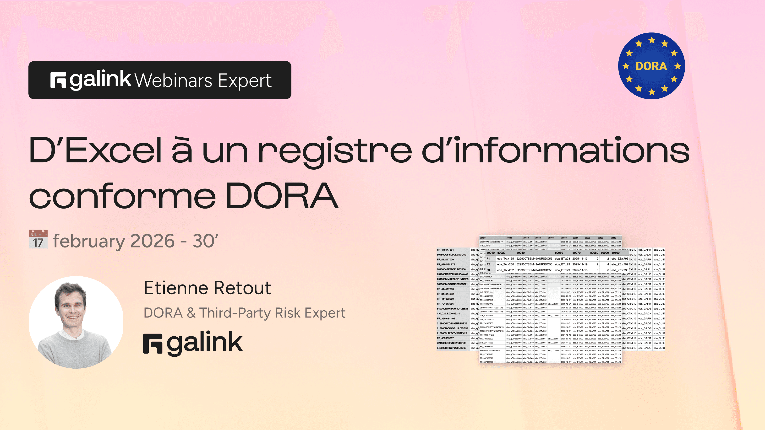 Webinar expert, risque cyber fournisseurs