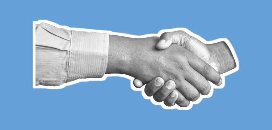 Handshake for carbon credit trading