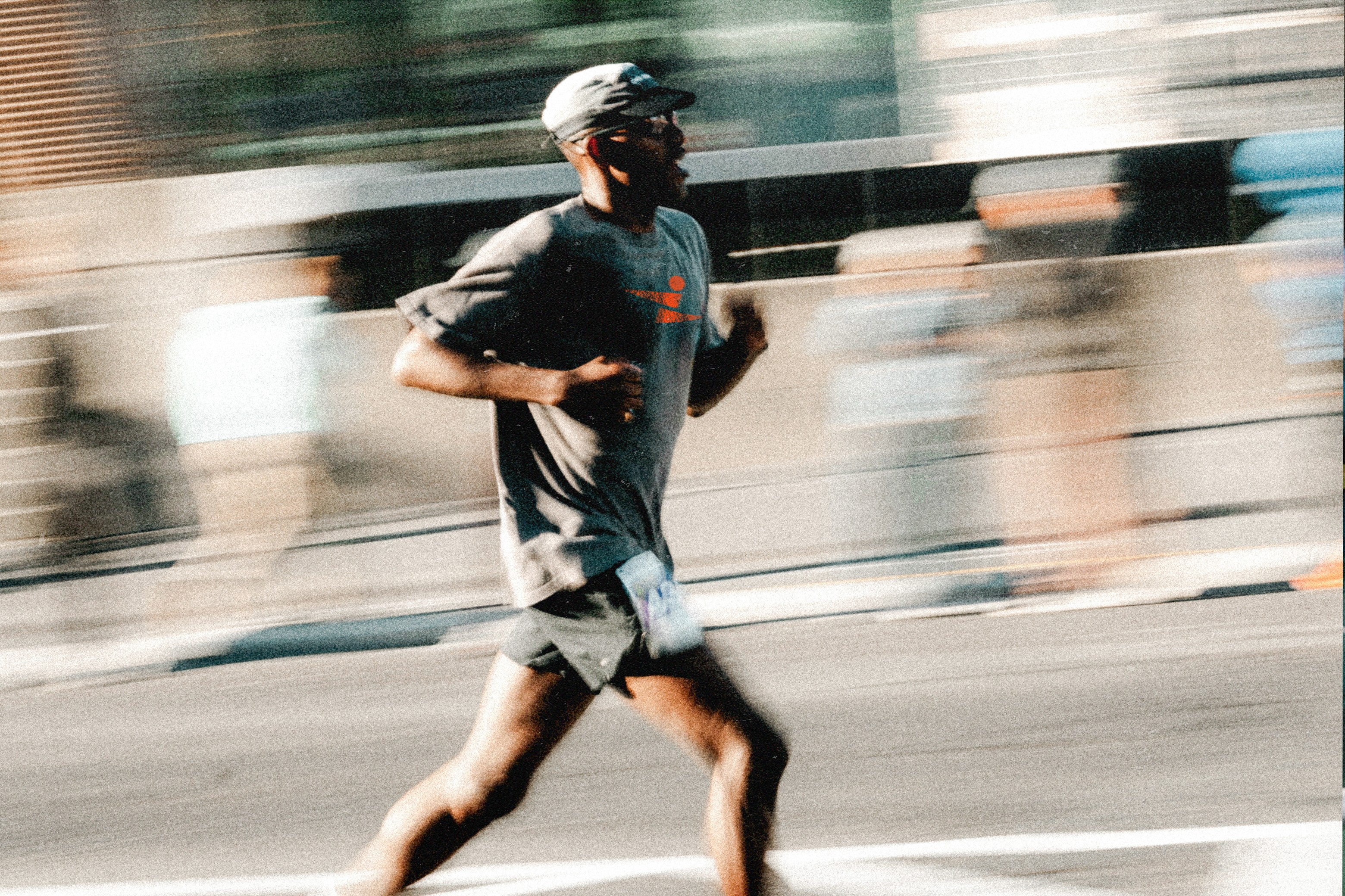 Cinematic bucket hat portrait
