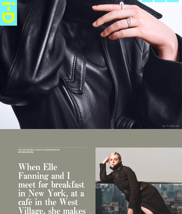 i-d/ellefanning-curated by FTC