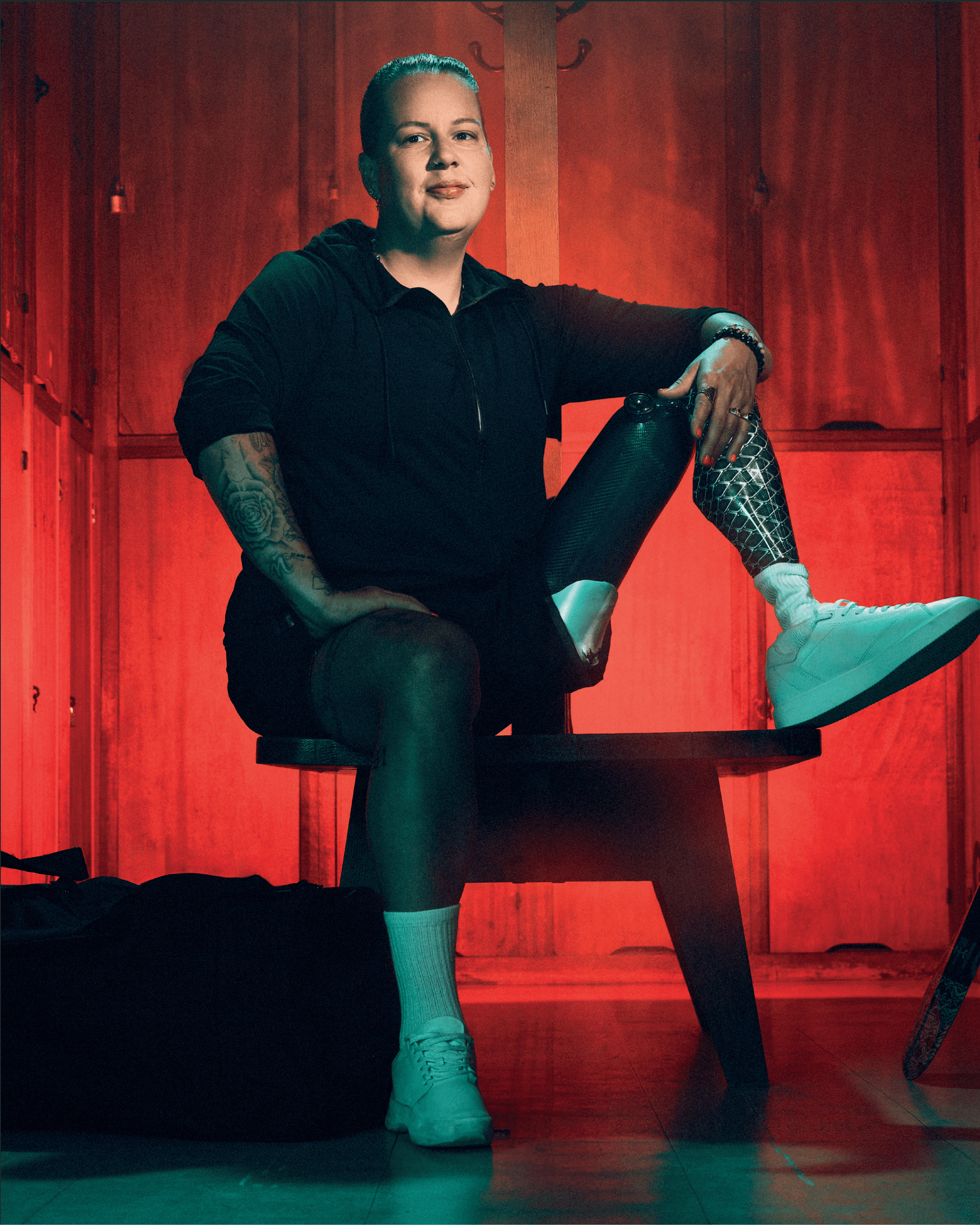 Streetside billboard with flyposters of the Batch.Works brand and illustrations