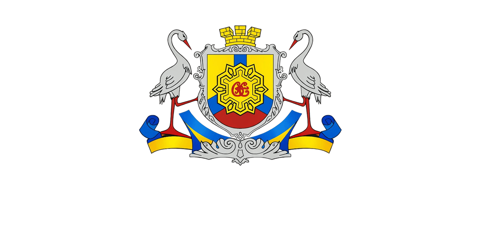 Логотип ПП «Кропивницький ЕТЦ» вертикальний білий