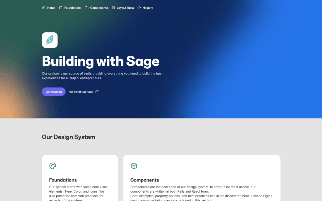 Kajabi design system