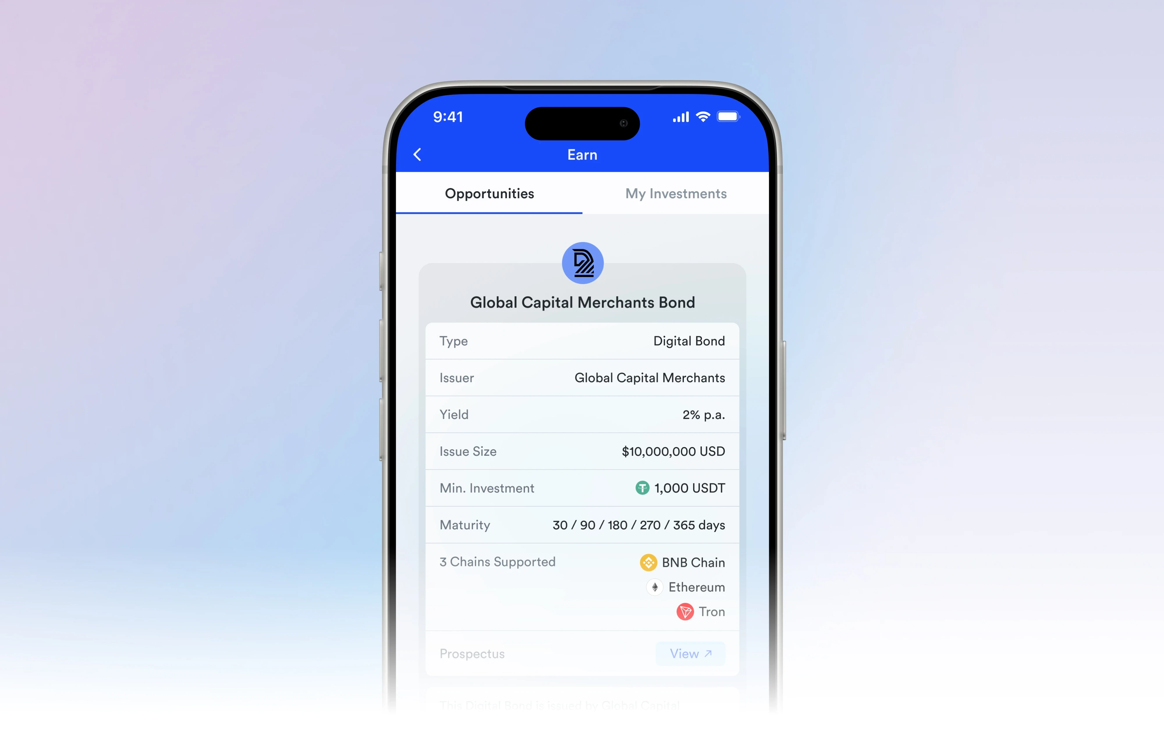 Haven Earn Feature