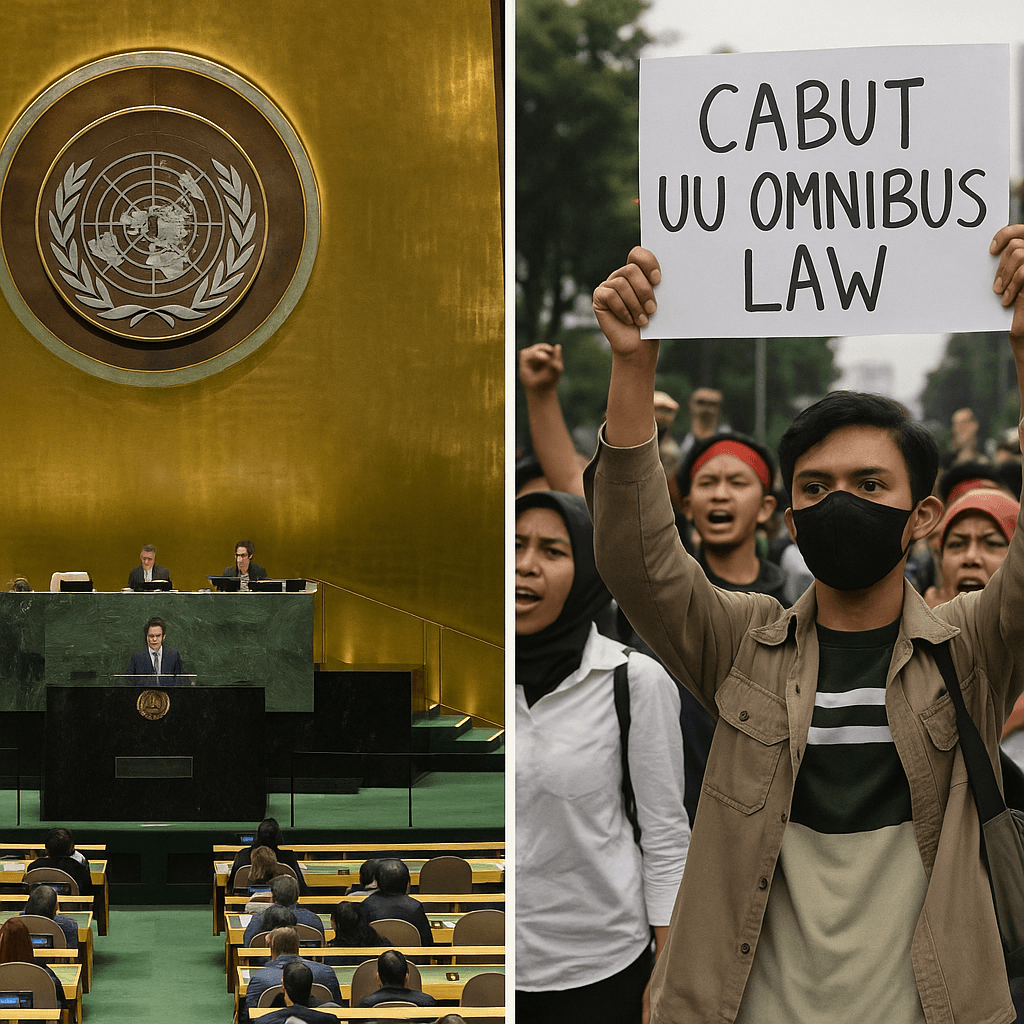 Close-up of lush, dark green leaves, some glossy and wet, against a muted background.