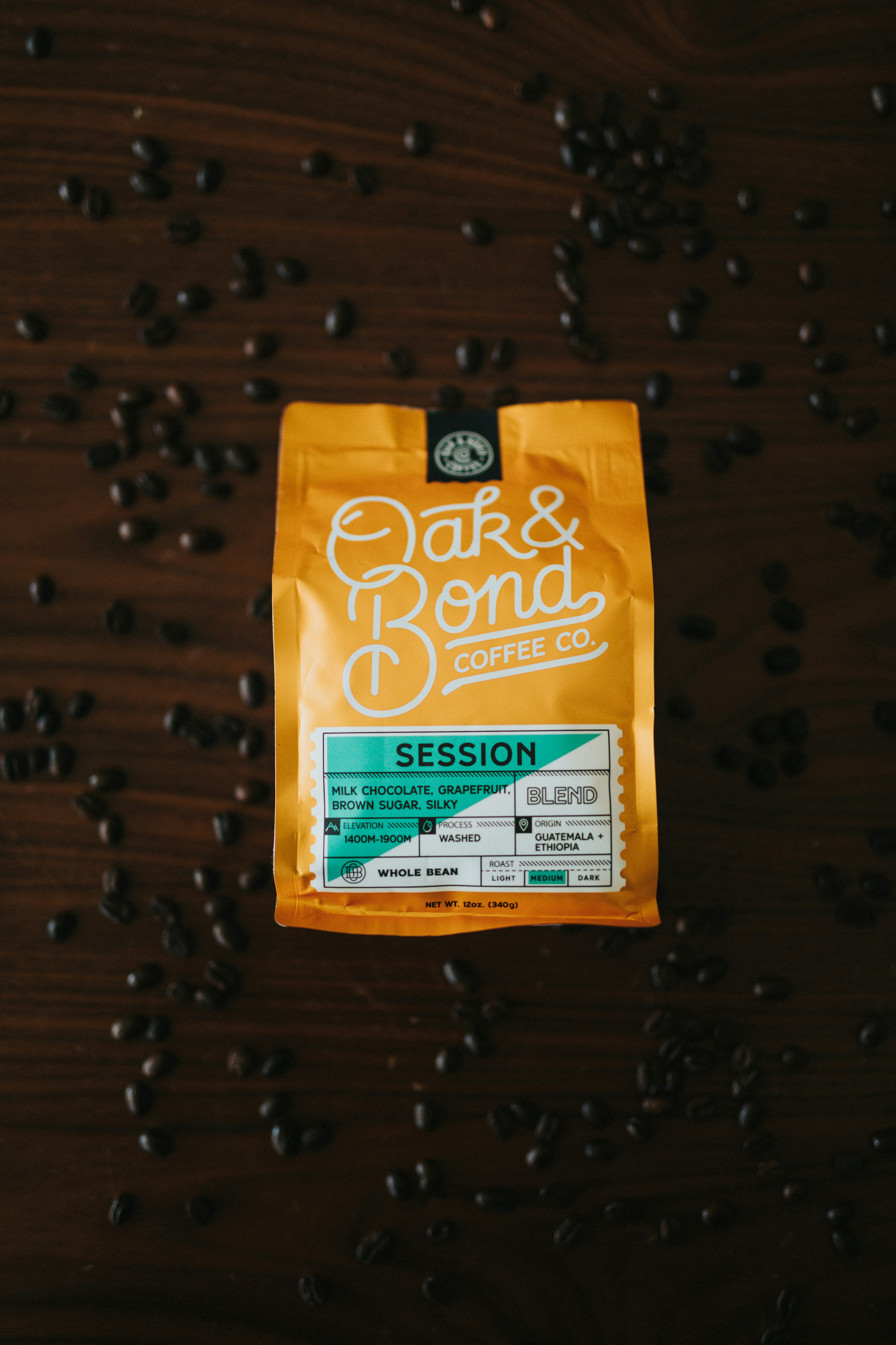 orange and white plastic pack