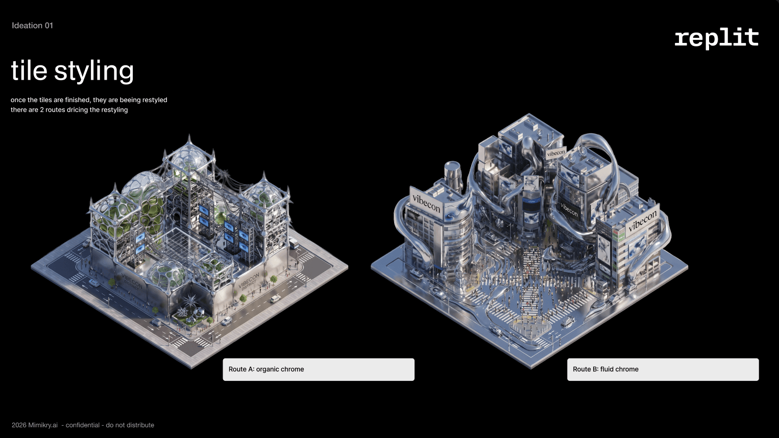 Tile styling for the Vibe City generator