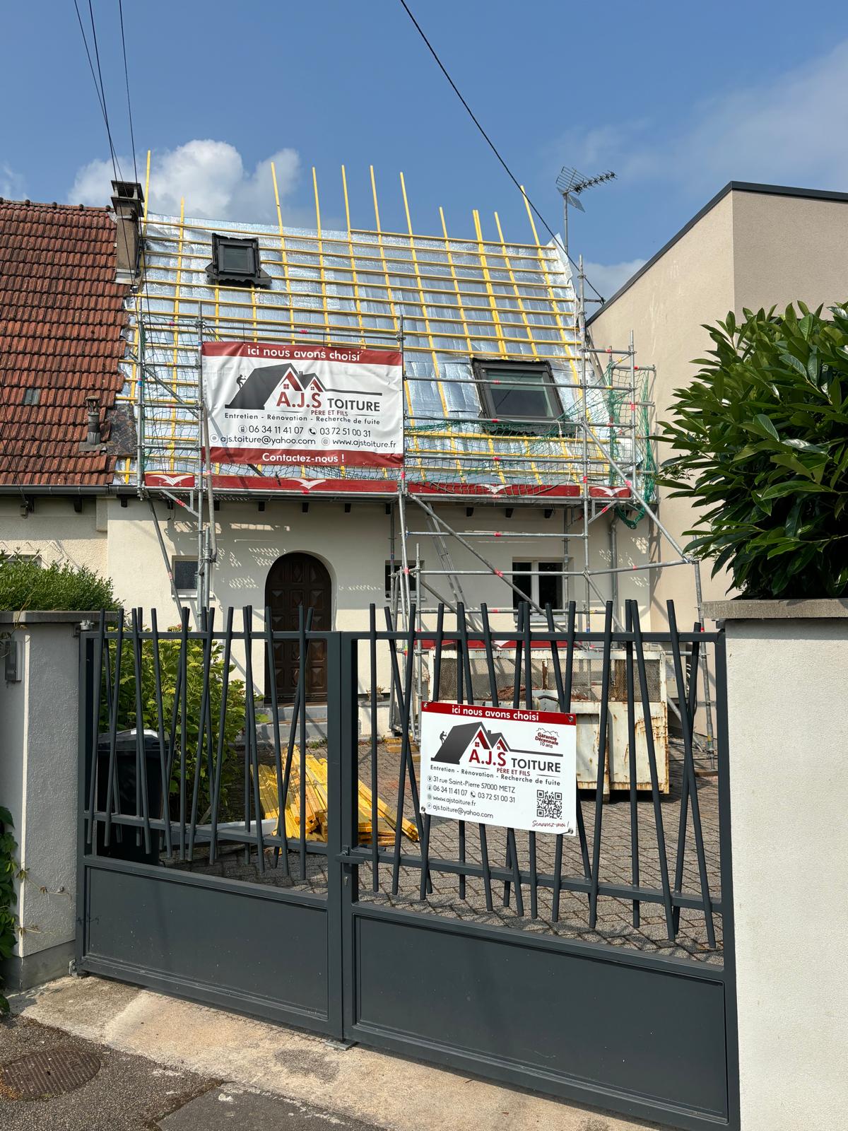 Installation de velux à Metz | AJS Toiture Père et Fils