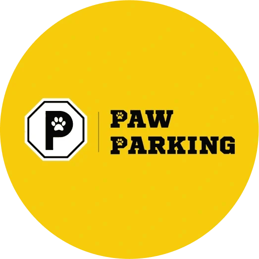 The logo of Paw Parking.